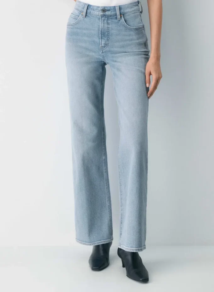 Denim Forum 90-tallet Snatched Hi-rise Wide Jean Denim Forum 90-tallet Snatched Hi-rise Wide Jean