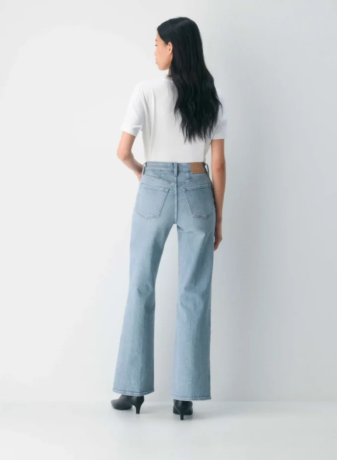 Denim Forum 90-tallet Snatched Hi-rise Wide Jean Denim Forum 90-tallet Snatched Hi-rise Wide Jean