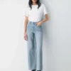 Denim Forum 90-tallet Snatched Hi-rise Wide Jean Denim Forum 90-tallet Snatched Hi-rise Wide Jean