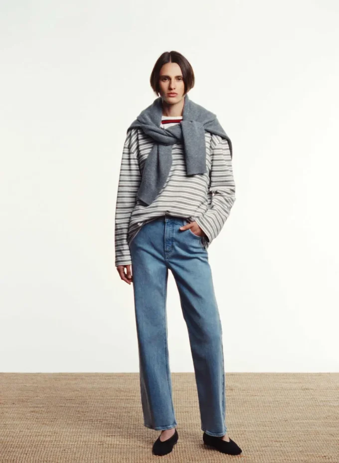 Denim Forum 90-tallet Snatched Hi-rise Wide Jean Denim Forum 90-tallet Snatched Hi-rise Wide Jean