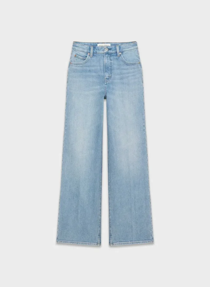 Denim Forum 90-tallet Snatched Hi-rise Wide Jean Denim Forum 90-tallet Snatched Hi-rise Wide Jean