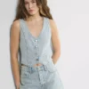 Denim Forum 90-talls Mia denimvest Denim Forum 90-talls Mia denimvest