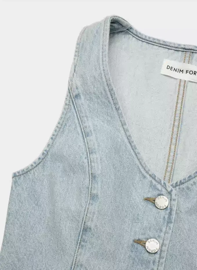 Denim Forum 90-talls Mia denimvest Denim Forum 90-talls Mia denimvest