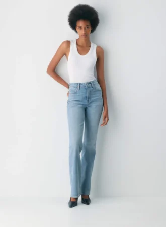 Denim Forum 90-talls Nina Hi-rise Slim Bootcut Jean