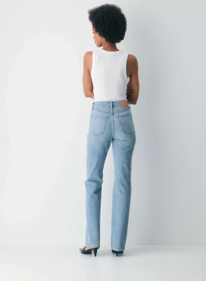 Denim Forum 90-talls Nina Hi-rise Slim Bootcut Jean Denim Forum 90-talls Nina Hi-rise Slim Bootcut Jean