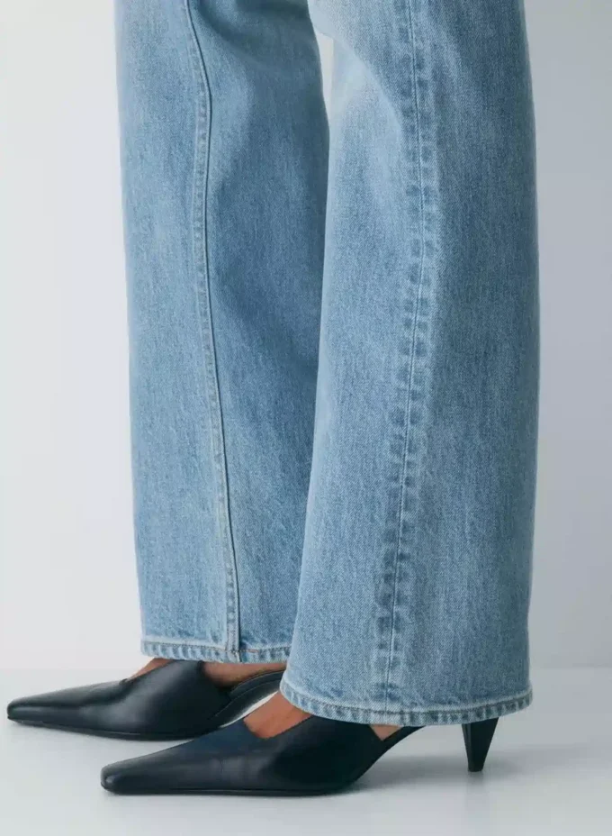 Denim Forum 90-talls Nina Hi-rise Slim Bootcut Jean Denim Forum 90-talls Nina Hi-rise Slim Bootcut Jean