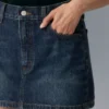 Denim Forum 90-talls Ricci-denimskjørt Denim Forum 90-talls Ricci-denimskjørt
