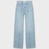 Denim Forum 90-talls skreddersydd jeans med høy midje og vid ben Denim Forum 90-talls skreddersydd jeans med høy midje og vid ben
