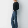 Denim Forum 90-talls Snatched Mid-rise Straight Jean Denim Forum 90-talls Snatched Mid-rise Straight Jean