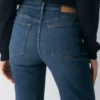 Denim Forum 90-talls Snatched Mid-rise Straight Jean Denim Forum 90-talls Snatched Mid-rise Straight Jean