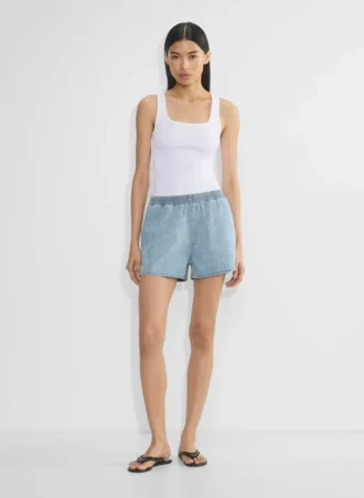 Denim Forum 90-talls So-soft Lo-rise Denim Short