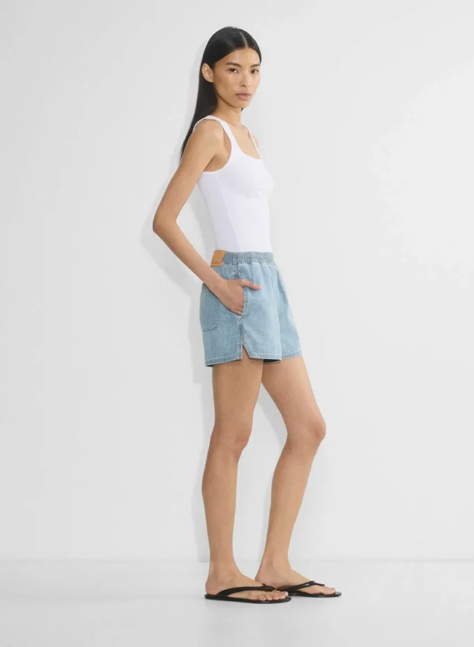 Denim Forum 90-talls So-soft Lo-rise Denim Short