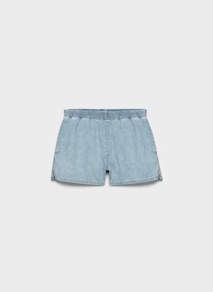 Denim Forum 90-talls So-soft Lo-rise Denim Short