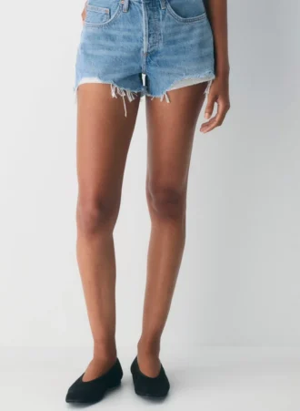 Denim Forum 90-talls vintage avklippte denimshorts