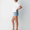 Denim Forum 90-talls vintage avklippte denimshorts Denim Forum 90-talls vintage avklippte denimshorts