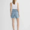 Denim Forum 90-talls vintage baggy denimshorts med høy midje Denim Forum 90-talls vintage baggy denimshorts med høy midje