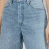 Denim Forum 90-talls vintage baggy denimshorts med høy midje Denim Forum 90-talls vintage baggy denimshorts med høy midje