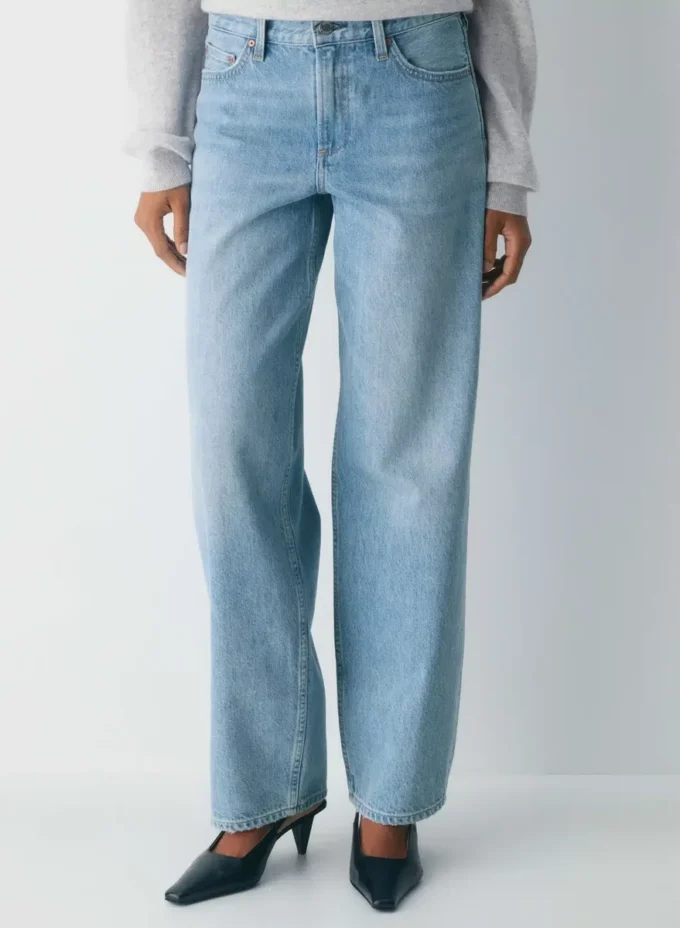 Denim Forum 90-talls vintage baggy jeans med lav midje Denim Forum 90-talls vintage baggy jeans med lav midje