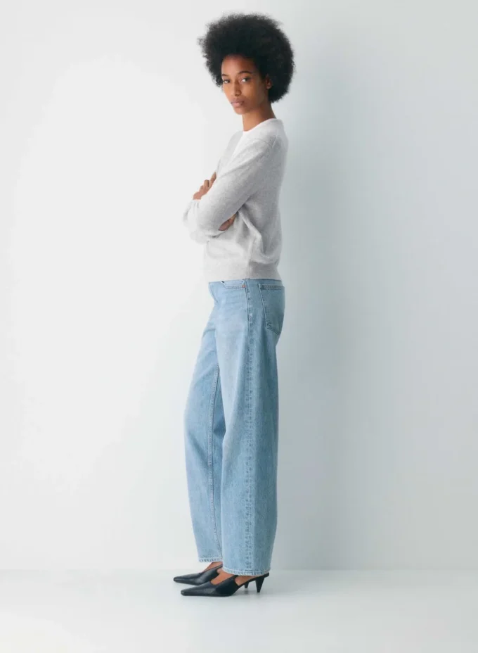 Denim Forum 90-talls vintage baggy jeans med lav midje Denim Forum 90-talls vintage baggy jeans med lav midje