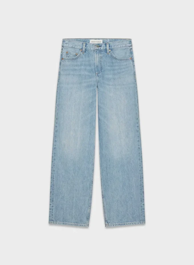 Denim Forum 90-talls vintage baggy jeans med lav midje Denim Forum 90-talls vintage baggy jeans med lav midje