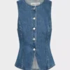 Denim Forum 90-talls vintage denimvest Denim Forum 90-talls vintage denimvest