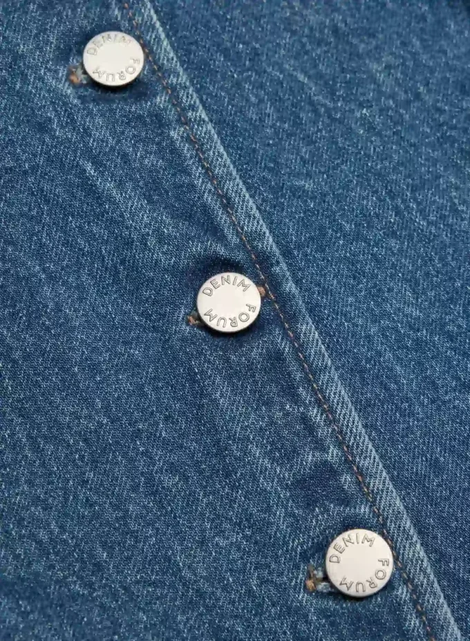 Denim Forum 90-talls vintage denimvest Denim Forum 90-talls vintage denimvest