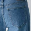 Denim Forum 90-talls vintage lavt sittende jeans med mansjetter Denim Forum 90-talls vintage lavt sittende jeans med mansjetter