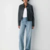 Denim Forum 90-talls vintage mid-rise wide jeans