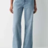 Denim Forum 90-talls vintage mid-rise wide jeans