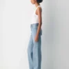 Denim Forum 90-talls vintage mid-rise wide jeans