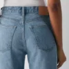 Denim Forum 90-talls vintage mid-rise wide jeans