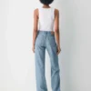 Denim Forum 90-talls vintage mid-rise wide jeans