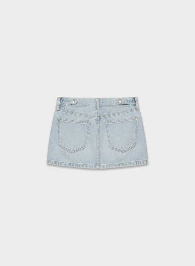 Denim Forum 90-talls vintage mikrodenimskjørt Denim Forum 90-talls vintage mikrodenimskjørt