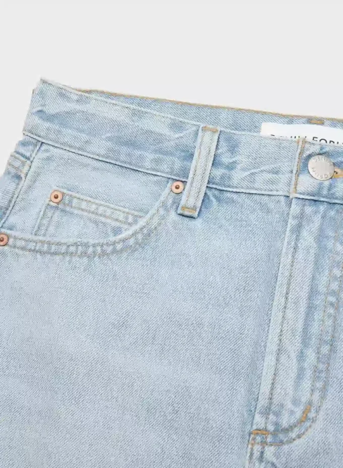 Denim Forum 90-talls vintage mikrodenimskjørt Denim Forum 90-talls vintage mikrodenimskjørt