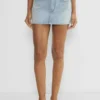 Denim Forum 90-talls vintage mikrodenimskjørt Denim Forum 90-talls vintage mikrodenimskjørt
