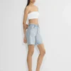 Denim Forum 90-talls vintage shorts med høy midje Denim Forum 90-talls vintage shorts med høy midje
