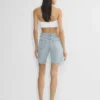 Denim Forum 90-talls vintage shorts med høy midje Denim Forum 90-talls vintage shorts med høy midje