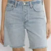 Denim Forum 90-talls vintage shorts med høy midje Denim Forum 90-talls vintage shorts med høy midje