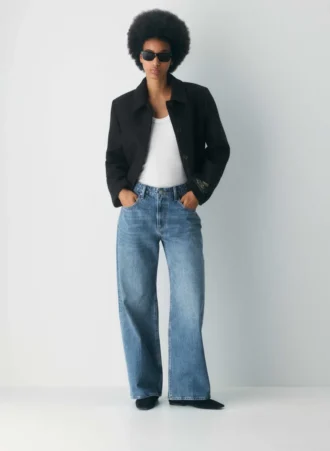 Denim Forum 90-tallsbaggy boyfriend-jeans med lav midje