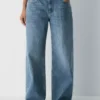 Denim Forum 90-tallsbaggy boyfriend-jeans med lav midje Denim Forum 90-tallsbaggy boyfriend-jeans med lav midje