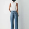 Denim Forum 90-tallsbaggy boyfriend-jeans med lav midje Denim Forum 90-tallsbaggy boyfriend-jeans med lav midje