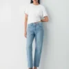 Denim Forum 90-tallsjeans med middels høy midje og løs, avsmalnende passform Denim Forum 90-tallsjeans med middels høy midje og løs, avsmalnende passform