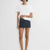 Denim Forum Alba Micro Denim Skirt