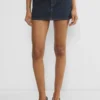 Denim Forum Alba Micro Denim Skirt