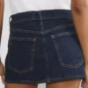 Denim Forum Alba Micro Denim Skirt
