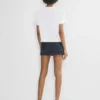 Denim Forum Alba Micro Denim Skirt