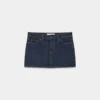 Denim Forum Alba Micro Denim Skirt