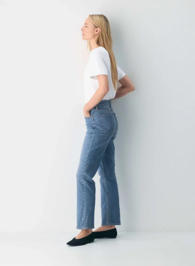 Denim Forum Arlo Hi-rise Straight Jean Denim Forum Arlo Hi-rise Straight Jean