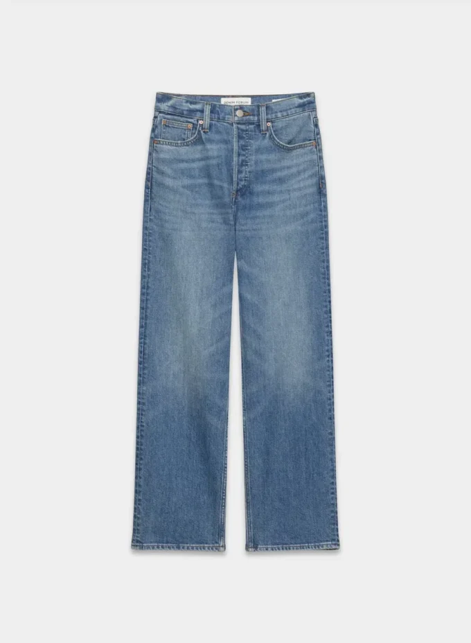 Denim Forum Arlo Hi-rise Straight Jean Denim Forum Arlo Hi-rise Straight Jean