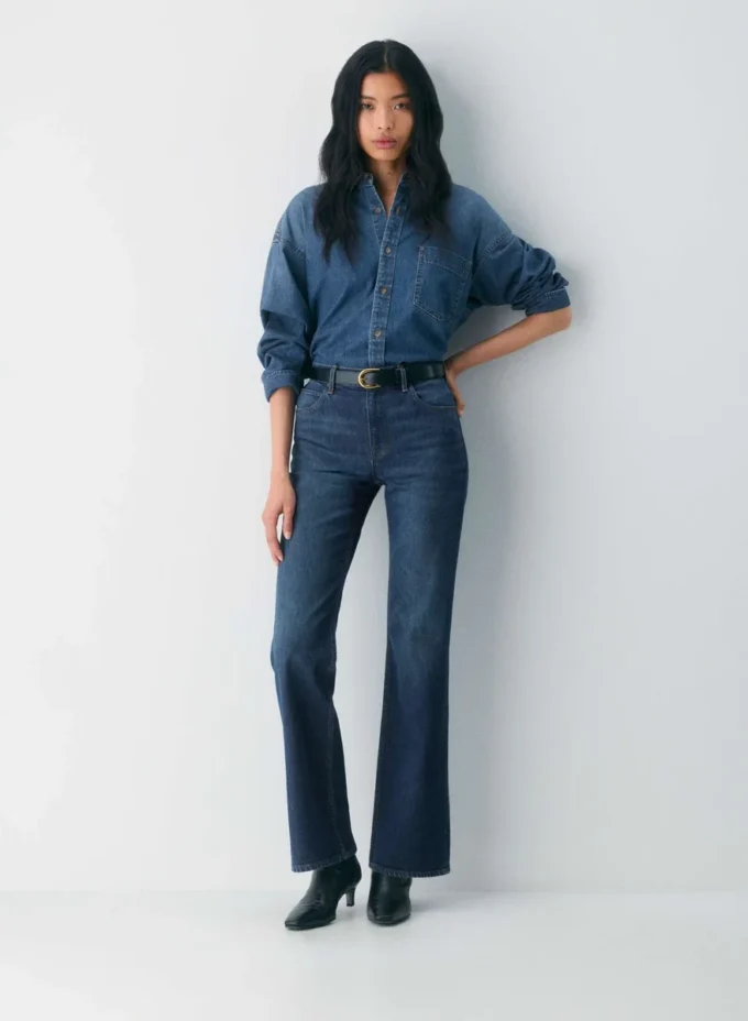 Denim Forum Chloe Hi-rise Bootcut Jean